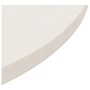 Tischoberfläche aus massivem weißem Kiefernholz Ø60x2,5 cm von , Tischplatten - Ref: Foro24-813654, Preis: 45,98 €, Rabatt: %