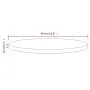 Tischoberfläche aus massivem weißem Kiefernholz Ø60x2,5 cm von , Tischplatten - Ref: Foro24-813654, Preis: 44,32 €, Rabatt: %