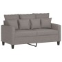 Sofa set with cushions 3 pieces taupe gray fabric by , Sofas - Ref: Foro24-3201679, Price: 542,83 €, Discount: %