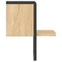 Wall shelf with Sonoma oak bar 20x25x30 cm by , Shelves and shelves - Ref: Foro24-836274, Price: 12,55 €, Discount: %