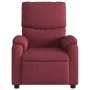 Liegender Massagesessel aus weinrotem Stoff von , Sessel - Ref: Foro24-373425, Preis: 211,70 €, Rabatt: %