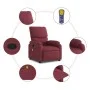 Red wine fabric reclining massage chair by , Armchairs - Ref: Foro24-373425, Price: 211,70 €, Discount: %