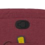 Red wine fabric reclining massage chair by , Armchairs - Ref: Foro24-373425, Price: 212,19 €, Discount: %
