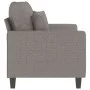 2-seater sofa in taupe gray fabric 120 cm by , Sofas - Ref: Foro24-359266, Price: 231,59 €, Discount: %