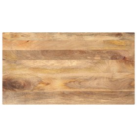 Tablero de mesa rectangular madera maciza mango 100x70x3,8 cm