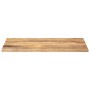 Tablero de mesa rectangular madera maciza mango 100x70x3,8 cm