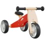 Rotes 2-in-1-Laufrad für Kinder von , Treten oder schieben Sie Fahrzeuge - Ref: Foro24-358352, Preis: 57,95 €, Rabatt: %