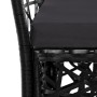 5-teiliges Garten-Ess-Set aus schwarzem synthetischem Rattan von , Gartensets - Ref: Foro24-44088, Preis: 738,41 €, Rabatt: %