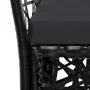 5-teiliges Garten-Ess-Set aus schwarzem synthetischem Rattan von , Gartensets - Ref: Foro24-44088, Preis: 719,43 €, Rabatt: %