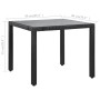 5-teiliges Garten-Ess-Set aus schwarzem synthetischem Rattan von , Gartensets - Ref: Foro24-44088, Preis: 738,41 €, Rabatt: %