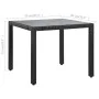 5-teiliges Garten-Ess-Set aus schwarzem synthetischem Rattan von , Gartensets - Ref: Foro24-44088, Preis: 719,43 €, Rabatt: %