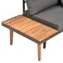 Muebles de jardín 4 piezas con cojines madera maciza acacia de , Conjuntos de jardín - Ref: Foro24-46465, Precio: 749,46 €, D...