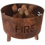 RedFire Fulla Garden Brazier in rust color 88030 by RedFire, Chimneys - Ref: Foro24-420302, Price: 196,37 €, Discount: %