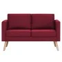 2-piece sofa set wine red fabric by , Sofas - Ref: Foro24-276857, Price: 759,77 €, Discount: %