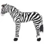 XXL black and white standing plush zebra by vidaXL, Stuffed animals - Ref: Foro24-91335, Price: 118,93 €, Discount: %