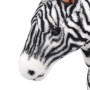 XXL schwarz-weißes stehendes Plüschzebra von vidaXL, Stofftiere - Ref: Foro24-91335, Preis: 117,78 €, Rabatt: %