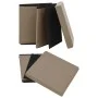 Folding storage stools 2 pcs cappuccino PVC by , Folding stools and chairs - Ref: Foro24-338790, Price: 41,33 €, Discount: %