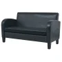 2-Sitzer-Sofa aus schwarzem Kunstleder von , Sofas - Ref: Foro24-245587, Preis: 295,47 €, Rabatt: %