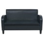 2 seater black artificial leather sofa by , Sofas - Ref: Foro24-245587, Price: 300,93 €, Discount: %