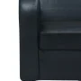 2 seater black artificial leather sofa by , Sofas - Ref: Foro24-245587, Price: 295,47 €, Discount: %