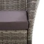 Sillas de jardín 2 unidades con cojines ratán sintético gris de , Sillas de jardín - Ref: Foro24-46003, Precio: 211,69 €, Des...