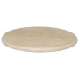 Tischplatte aus cremefarbenem Marmor Ø50x2,5 cm von , Tischplatten - Ref: Foro24-149192, Preis: 112,55 €, Rabatt: %