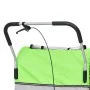 Bicycle trailer and stroller 2 in 1 green and gray by vidaXL, Bicycle trailers - Ref: Foro24-91378, Price: 195,08 €, Discount: %