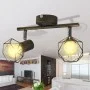 Spotlight with 2 black industrial style LED filament bulbs by , ceiling lights - Ref: Foro24-242266, Price: 28,60 €, Discount: %