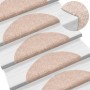 Stufenmatte 15 Stück brauner gestanzter Stoff 56x17x3cm von vidaXL, Treppenmatten - Ref: Foro24-132690, Preis: 41,24 €, Rabat...
