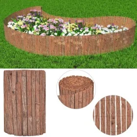 Tree bark garden fence 1000x50 m by vidaXL, fence panels - Ref: Foro24-142680, Price: 81,12 €, Discount: %