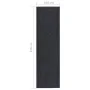 Flurteppich fängt Schmutz 100x350 cm anthrazitgrau von , Teppiche - Ref: Foro24-327170, Preis: 78,29 €, Rabatt: %
