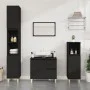 Badezimmerschrank aus schwarzem Sperrholz 65x33x60 cm von , Badezimmermöbel - Ref: Foro24-819821, Preis: 54,73 €, Rabatt: %