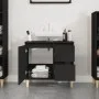 Badezimmerschrank aus schwarzem Sperrholz 65x33x60 cm von , Badezimmermöbel - Ref: Foro24-819821, Preis: 54,73 €, Rabatt: %