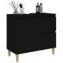 Badezimmerschrank aus schwarzem Sperrholz 65x33x60 cm von , Badezimmermöbel - Ref: Foro24-819821, Preis: 54,73 €, Rabatt: %
