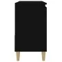Black plywood bathroom cabinet 65x33x60 cm by , Bathroom furniture - Ref: Foro24-819821, Price: 54,73 €, Discount: %