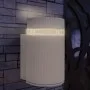 Semi-cylindrical gray aluminum outdoor wall light by , Outdoor lighting - Ref: Foro24-42233, Price: 15,06 €, Discount: %