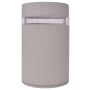 Aplique de pared de exterior semicilíndrico gris aluminio de , Iluminación de exterior - Ref: Foro24-42233, Precio: 13,70 €