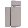Halbzylindrische Außenwand, hellgrau, Aluminium von , Außenbeleuchtung - Ref: Foro24-42233, Preis: 15,23 €, Rabatt: %