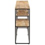 Aparador de madera de mango rugosa 150x30x75 cm de , Aparadores - Ref: Foro24-321617, Precio: 204,79 €, Descuento: %