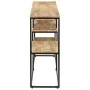 Aparador de madera de mango rugosa 150x30x75 cm de , Aparadores - Ref: Foro24-321617, Precio: 204,90 €, Descuento: %