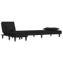 Sofá cama en forma de L terciopelo negro 255x140x70 cm by , Sofas - Ref: Foro24-3157254, Price: 405,06 €, Discount: %