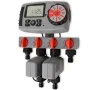 Automatic watering timer with 4 stations 3V by , Sprinkler controls - Ref: Foro24-42352, Price: 66,25 €, Discount: %