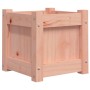 Jardinera madera maciza de abeto Douglas 31x31x31 cm