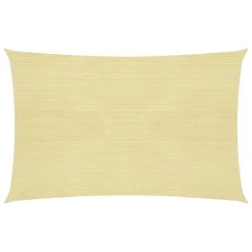 Beige HDPE sail awning 160 g/m² 2x2.5 m by , Umbrellas - Ref: Foro24-311116, Price: 21,90 €, Discount: %