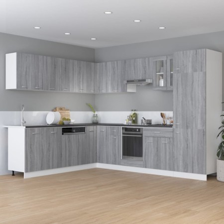 Armario inferior de cocina madera ingeniería gris 60x46x81,5 cm de , Armarios de cocina - Ref: Foro24-815577, Precio: 94,15 €