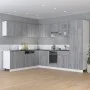 Armario inferior de cocina madera ingeniería gris 60x46x81,5 cm de , Armarios de cocina - Ref: Foro24-815577, Precio: 96,28 €...