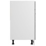 Grauer Küchenunterschrank aus Holzwerkstoff, 60 x 46 x 81,5 cm von , Küchenschränke - Ref: Foro24-815577, Preis: 91,08 €, Rab...