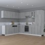 Sonoma grauer Hängeschrank aus Holzwerkstoff, 80 x 31 x 60 cm von , Küchenschränke - Ref: Foro24-815589, Preis: 67,49 €, Raba...