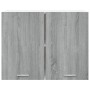 Sonoma grauer Hängeschrank aus Holzwerkstoff, 80 x 31 x 60 cm von , Küchenschränke - Ref: Foro24-815589, Preis: 67,49 €, Raba...