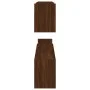 Wandregale 2 Stück braunes Eichenholz 100x15x20cm von , Regale und Regale - Ref: Foro24-815935, Preis: 28,63 €, Rabatt: %
